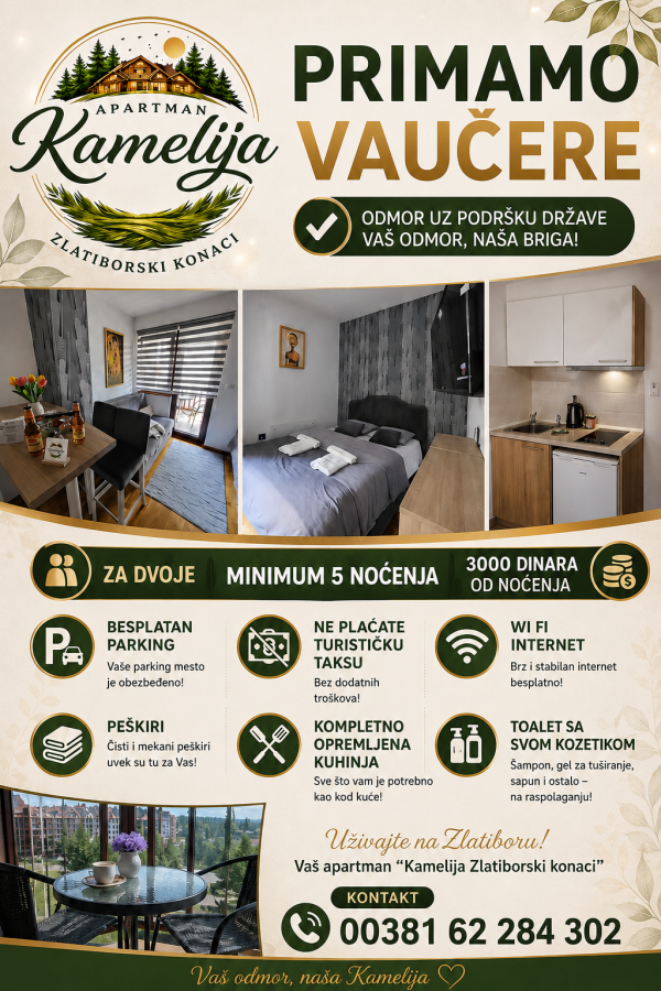 Apartman Kamelija 25e